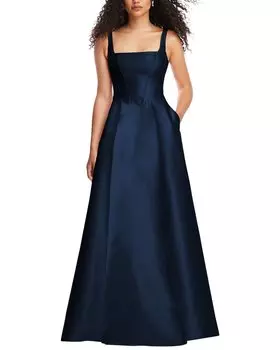 Платье макси от Dessy Group THE DESSY GROUP, синий