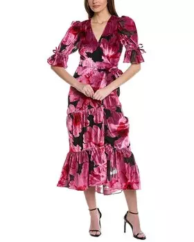 Платье макси от Hutch, розовый