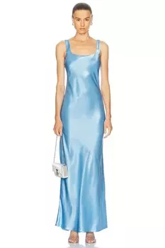 Платье макси от Marianna Laetitia L'Academie, синий