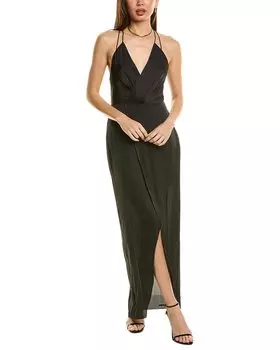 Платье макси от Reiss Pia, черный