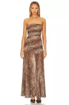 Платье макси от x revolve imani House Of Harlow 1960, мультиколор