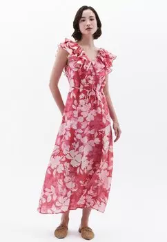 Платье макси OXXO, красный