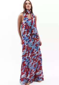Платье макси OXXO, синий