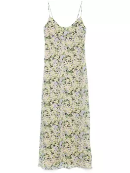 Платье макси Pam Raquel Diniz, зеленый