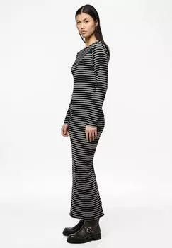 Платье макси PCJUNA Pieces, черный