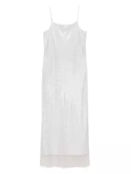 Платье макси Pece Marella, белый