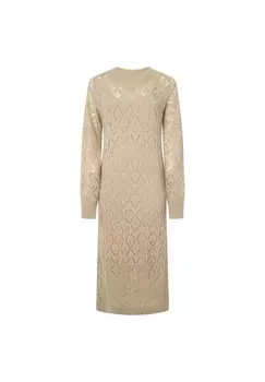 Платье макси Pepe Jeans Dress HAILEY, бежевый