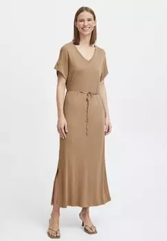 Платье макси PIRENI b.young, коричневый