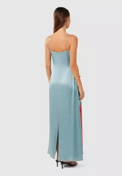 Платье макси PLACEMENT Forever New, синий