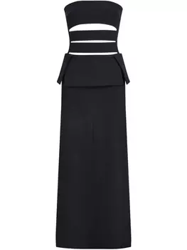 Платье макси Proenza Schouler Kit, черный