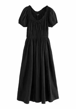 Платье макси PUFF SLEEVE SUMMER Next, черный