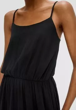 Платье макси QS, черный