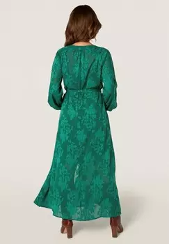 Платье макси QUIOSQUE, зеленый