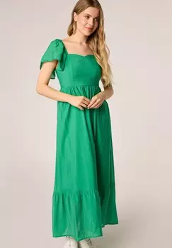 Платье макси QUIOSQUE, зеленый