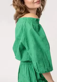 Платье макси QUIOSQUE, зеленый