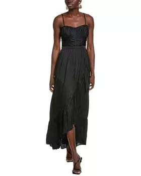 Платье макси Ramy Brook Braelyn, черный