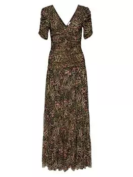 Платье макси Rebecca с цветочным принтом MISA Los Angeles