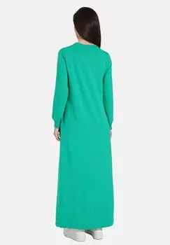 Платье макси REFKA Modanisa, зеленый