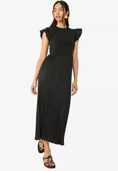 Платье макси REGULAR FIT - SHORT SLEEVE Friends Like These, черный