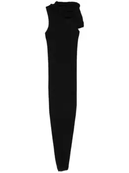 Платье макси Rick Owens, черный