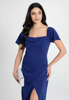 Платье макси Rinascimento, синий