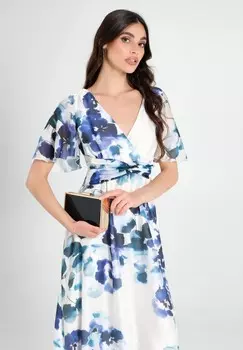 Платье макси Rinascimento, синий