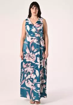 Платье макси Rinascimento, зеленый