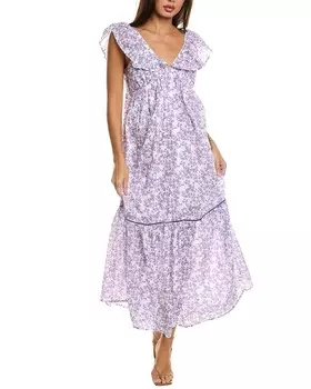 Платье макси Ro's Garden Jasmin, сирень