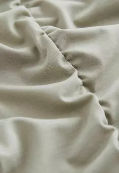 Платье макси RUCHED CAP SLEEVE Next, бежевый