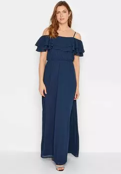 Платье макси RUFFLE FRONT Long Tall Sally, цвет blue