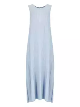 Платье макси с пайетками D.Exterior, синий