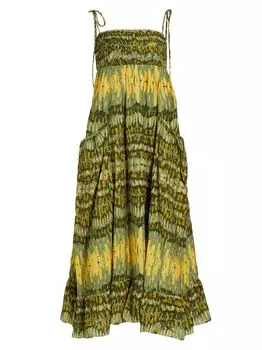 Платье макси с плетением и плетением Viviana с геометрическим рисунком Atelier 17.56