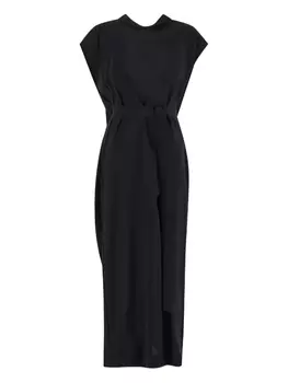 Платье макси с поясом Gentry Portofino, черный