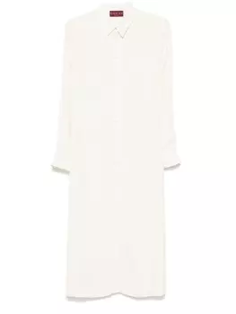 Платье макси с поясом от Gucci, белый