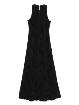 Платье макси с потертостями Haikure, черный