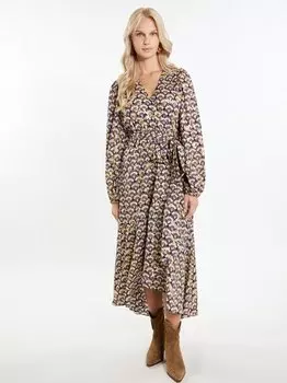 Платье макси с принтом Izia, мультиколор