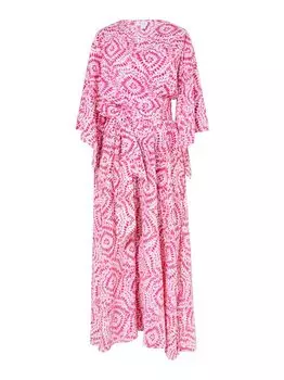 Платье макси с принтом Izia, розовый