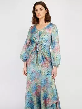 Платье макси с точечным принтом Little Mistress, Многоцветный