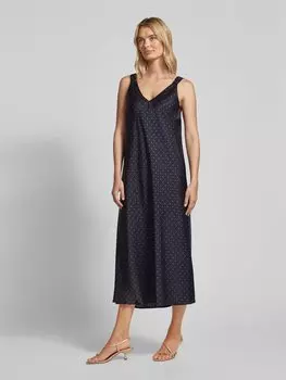 Платье макси с V-образным вырезом ROBE LGRE