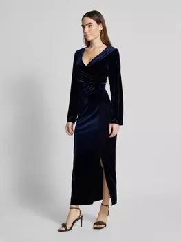 Платье макси с V-образным вырезом модель 'SIVA' YAS