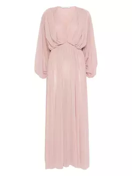 Платье макси с V-образным вырезом Philosophy Di Lorenzo Serafini, розовый