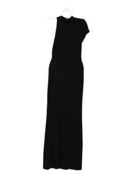 Платье макси с высоким воротником TOM FORD, черный