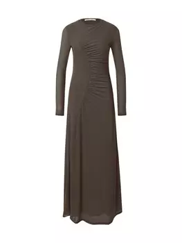 Платье макси Samse Samse Dress Saandrea, темно-коричневый