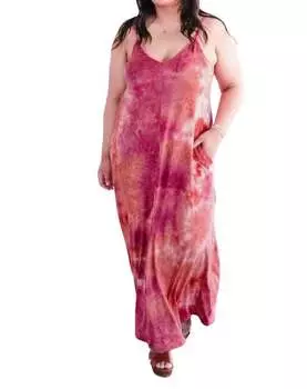 Платье макси Saturday Afternoon в цвете Multi Ninexis