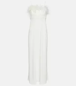 Платье макси Selene RIXO, белый