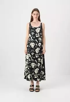 Платье макси SEURASSA NOKTURNO Marimekko, черный