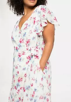 Платье макси Sheego, белый