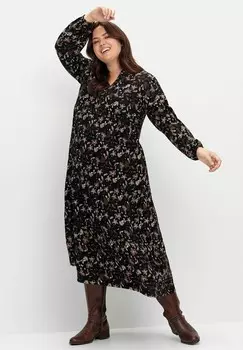 Платье макси Sheego, черный