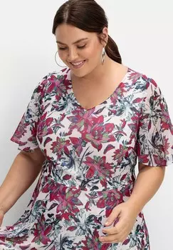 Платье макси Sheego, цвет Berry