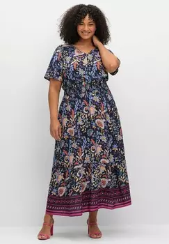 Платье макси Sheego, синий